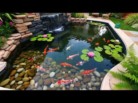 How Does Pond Design Influence Relaxation and Aesthetics