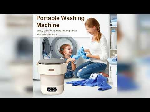 Review: Portable Mini Washing Machine 15L with Upgraded Spin Basket, Compact Clothes Washer fo...
