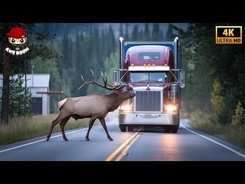 Tragic! 40 Horrifying Moments of Animals Colliding with Car and Truck [Part 2]