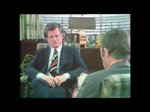 VIDEO: CBS newsman Roger Mudd interviews Teddy Kennedy