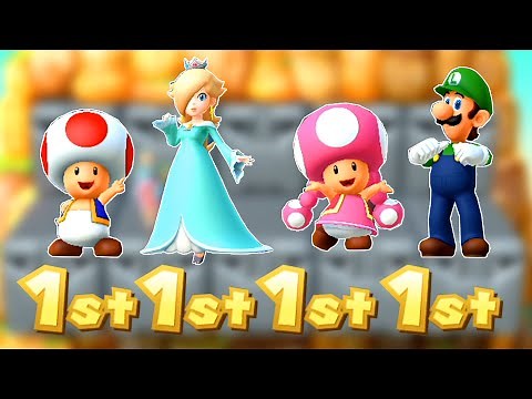 【マリオパーティ10】キノピオVsキノピコVsロゼッタVsルイージ(COM最強 たつじん)