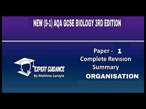 New (9-1) AQA GCSE Biology B4 Organinsing Animal and Plants complete Revision Summary | Teaching Resources
