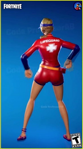 Fortnite Independence Emote Sun Strider Skin Thicc 🍑😜🥵