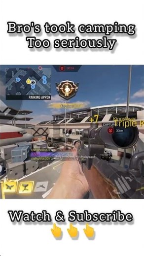 Bro's took camping too seriously in Codm #codm