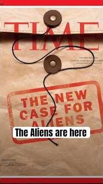 TIME Magazine just put aliens and UAPs back in the spotlight . #uap #uaps