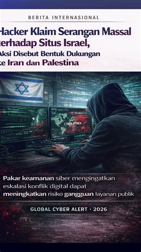 Serangan Siber oleh Hacker Indonesia: Dukungan untuk Iran dan Palestina