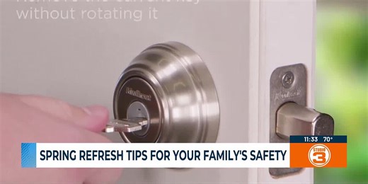 Spring refresh tips for family safety