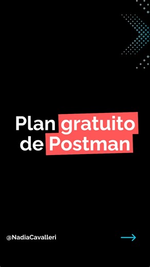 Nadia. Cavalleri Testing on Instagram: "📌Si usas el plan gratuito de Postman, esto te interesa. A partir del 1 de Marzo 2026, tu cuenta se actualiza AUTOMÁTICAMENTE con esto: ✅ Postman AI ✅ Collections Runner (Ilimitado) ✅ Spec Hub (Ilimitado) ✅ Flows manuales (Ilimitados) ✅ Integración nativa con Git ✅ Terminal y editor de código dentro de Postman ✅ Y otras mejoras. Es decir que el tier gratis ahora será mucho más robusto. Solo un detalle: si necesitas trabajar en equipo, ahí sí que tocará un