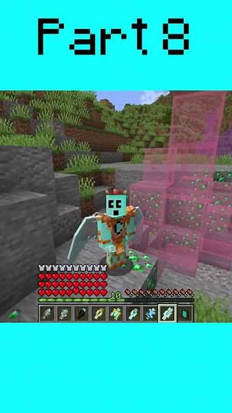 Minecraft but I can Buy Armor Part 8