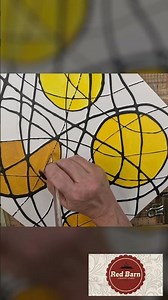 Abstract Stained Glass Process1 #art