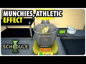 How to get Munchies, Athletic effect - Strawberry Shart | Schedule 1