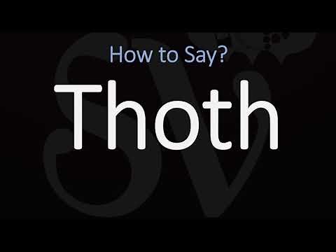 How to Pronounce Thoth? (CORRECTLY) Egyptian God Name Pronunciation