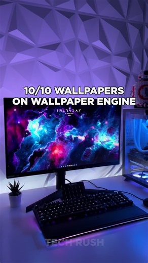 Amazing animated wallpapers you need for your gaming setup! Add to favourites to save for later and upgrade your desktop! #wallpaperengine #wallpapers #gaming #setup #livewallpaper
