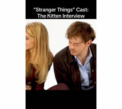 #stranger #things ” Cast: The #Kitten #Interview | Stranger Things Cast Interviews