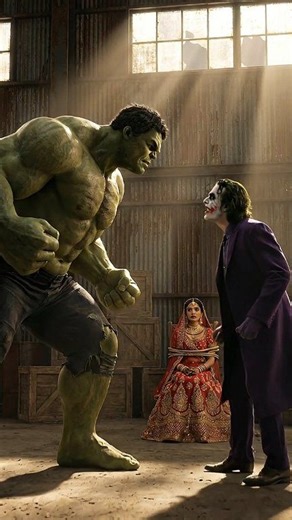 Hulk Ne Joker Se Liya Badla | Jab Hulk Ka Gussa Phoota #hulk​ #aihulk​ #desihulk​ #hulkvsjoker​ #ai​ 😡 Hulk Ne Joker Se Liya Badla! Jab Joker ne hadh paar kar di, tab Hulk ka gussa phooot pada 💥 Yeh sirf ek fight nahi hai, yeh hai insult ka badla, dard ka jawab aur Hulk ke gusse ki kahani. Is video me dekhiye: 🔥 Hulk vs Joker ka intense action 😠 Hulk ka uncontrollable rage 💪 Jab taqat, jazbaat aur badla ek saath takraate hain Agar aapko Desi Hulk, emotional action aur powerful AI stories pa