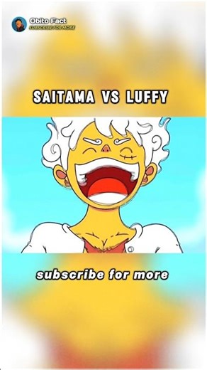 One Punch Man vs Luffy | Epic Anime Battle #anime #luffy #saitama