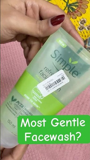 Best Winter Face Wash for Glowing Skin | Simple Hydrating Facial Wash