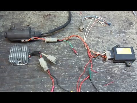 How to wire a Yamaha SR250 Exciter