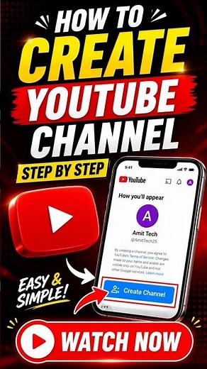 How to Create YouTube Channel (Step by Step) | Start Now 🔥