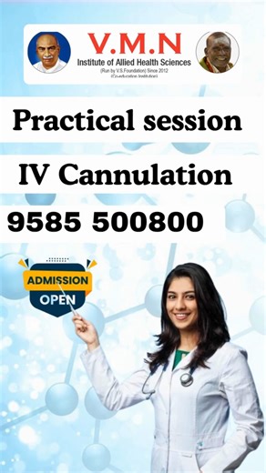 Cannulation Practical Session IV 💉 | Skill-Based Training by VMN Student Mahalakshmi