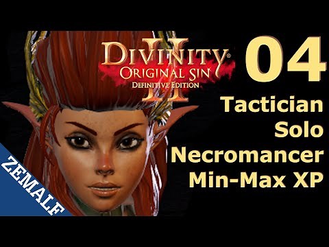 4 - Level 9 Before Leaving Fort Joy I | Solo Necromancer (LW) | Tactician | Divinity: Original Sin 2