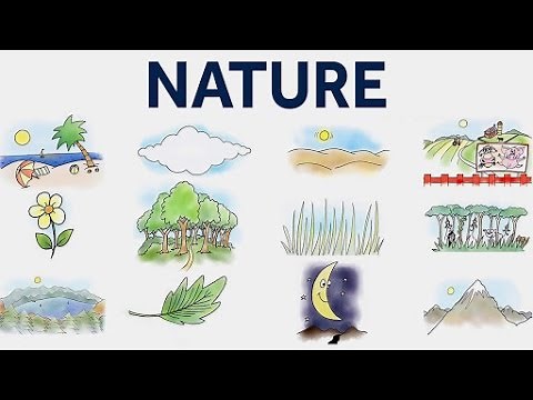 Learn Nature - Nature Vocabulary For Kids | Pre School Learning and Educational Videos For Kids