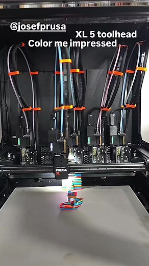 Creating Multicolor Benchy on Prusa 3D XL