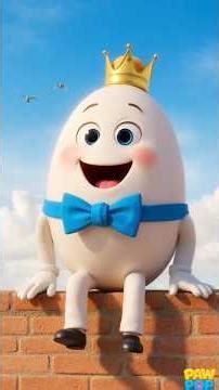 Humpty Dumpty Had a Great Fall 🥚 | Fun Kids Song & Cartoon | Paw Pop