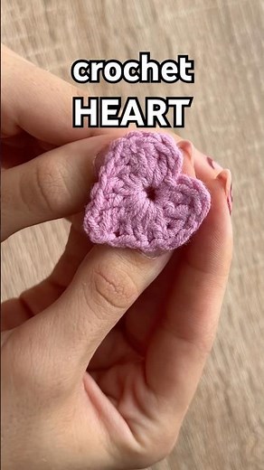 How to Crochet a Heart ❤️