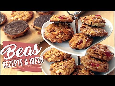 Florentiner Plätzchen Art Rezept | Süße knusprige Gebäcktaler backen | Kleingebäck