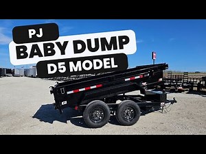 Kick the Tires on the Baby PJ Dump Trailer!
