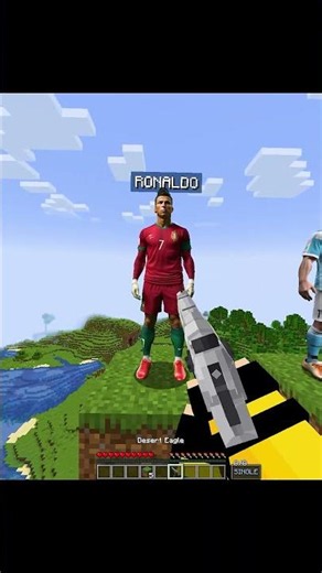 Ronaldo VS Messi In Minecraft