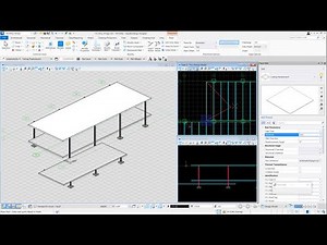 OpenBuildings CONNECT Edition Update 7 - Basic Structural Modelling