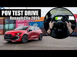 New 2026 Renault Clio (160 HP) | POV Test Drive