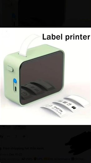Wireless Label Maker !! #printer #labelingmachine