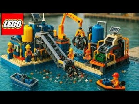 Lego Auto | Fishing Boat Adventure: Catching the Biggest Fish!