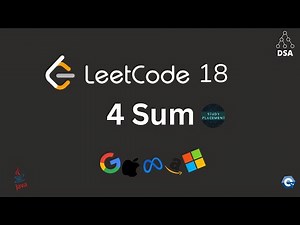 Leetcode 18 🔥 4Sum | Two-Pointers + Sorting | SDE interview Sheet | Optimal Solution + Dry Run