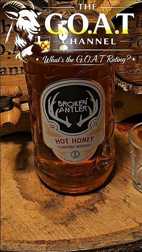 What’s The G.O.A.T Rating? 🐐🔥 Broken Antler Hot Honey Whiskey Review