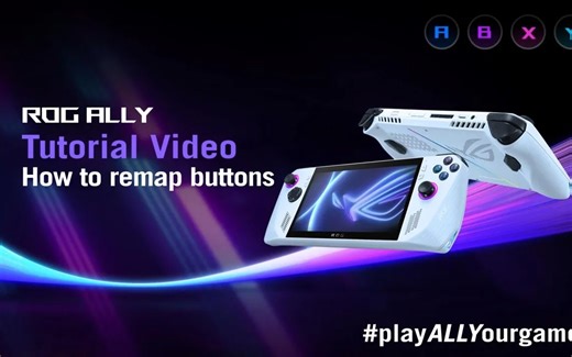 ROG Ally教程视频 - 如何重新映射ROG Ally上的按键
