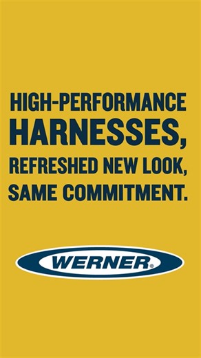 From dawn till dusk, your harness has your back (literally). Werner’s safety harness line is designed for performance and engineered for safety. Learn more: https://bit.ly/47aJE0l #werner #harness #srl #workingatheight #safetyaboveall | Werner | Facebook