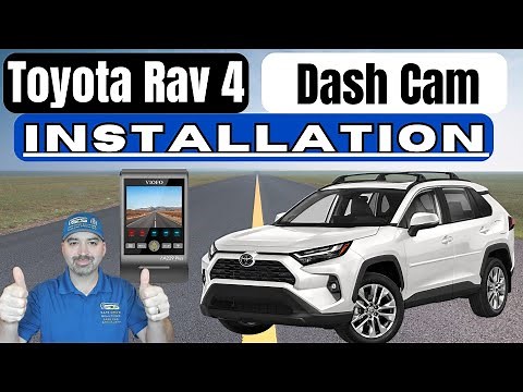 Toyota RAV4 (2019-2024): Installation Of Dashcam With Hiding The Wire