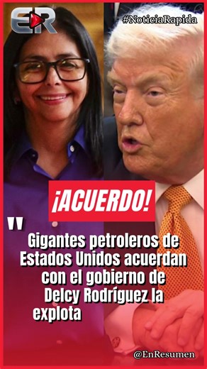 TRUMP REVELA EL REGRESO DE LAS PETROLERAS A VENEZUELA #Ultimahora #shorts