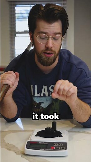 Scientifically testing the sharpness of a sword