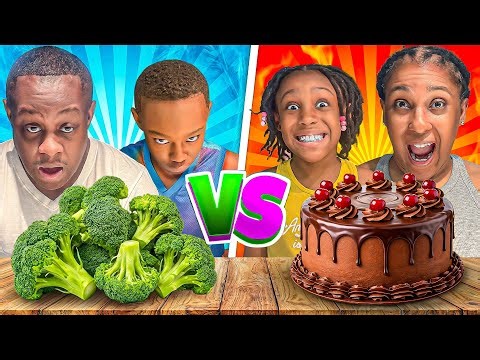 Healthy vs Junk Food Challenge… BIG Mistake