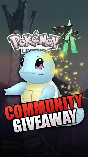 Shiny Schiggy in Pokemon Legenden Z-A 🤝✨#shinypokemon #schiggy #giveaway