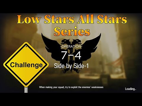 【Arknights】7-4 Challenge Mode Low Rarity Guide