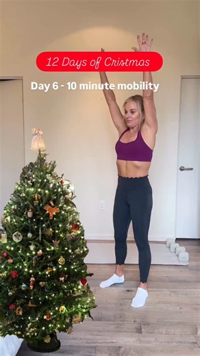 Julie Ellis | 60+ Women's Fitness Coach | Day 6 of 12 Days of Xmas – Mobility Edition!🎄 FULL BODY MOBILITY – 15 Minutes — No equipment needed SHARE this with a friend and do this... | Instagram