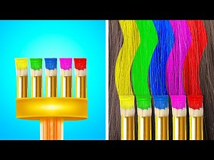 DES ASTUCES GÉNIALES À CONNAÎTRE || De Fous Bricolages Amusants Par 123 GO! FOOD