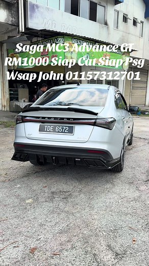 Proton Saga MC3 Fullset Advance GT Review