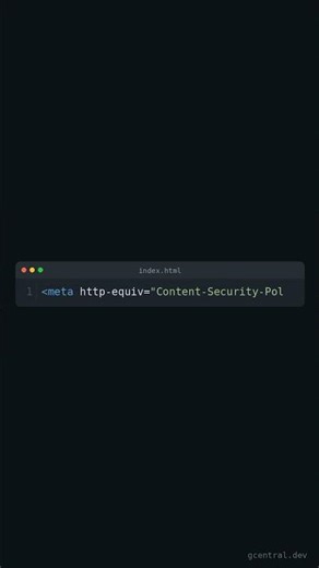 Learn Content Security Policy in 30s